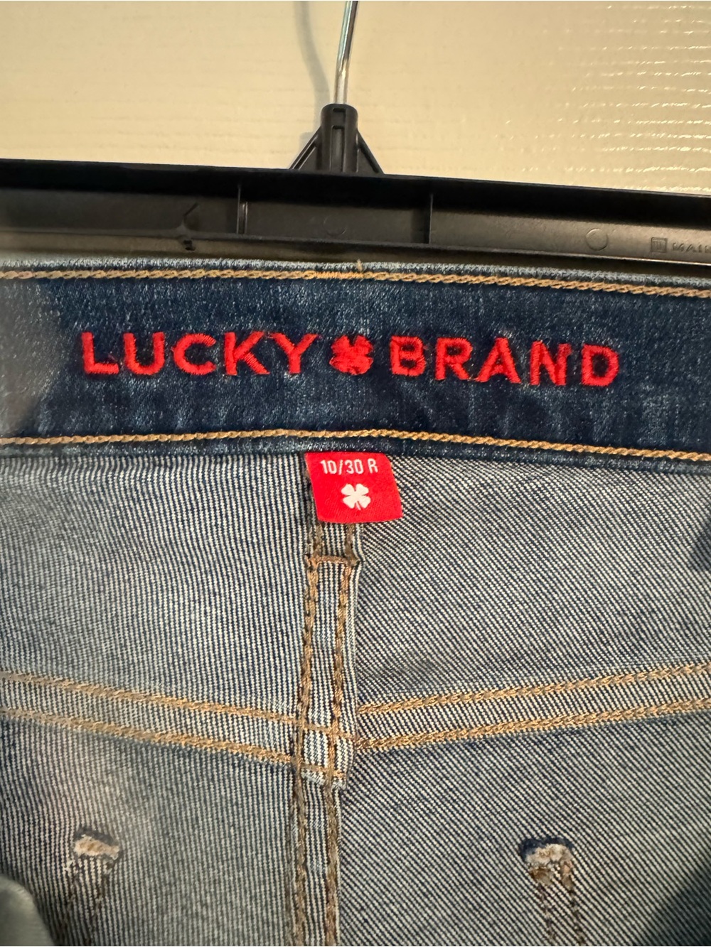 Lucky Brand Women's Medium Blue Straight Leg Jeans - Picture 4 of 7